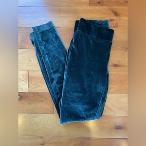 LOFT velvet leggings